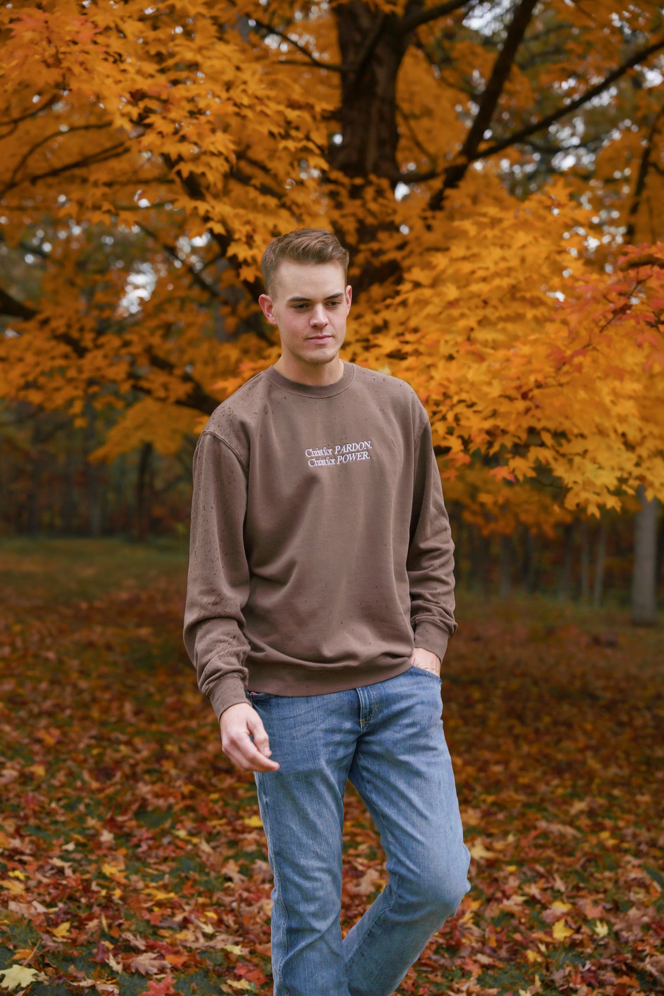 double grace crewneck