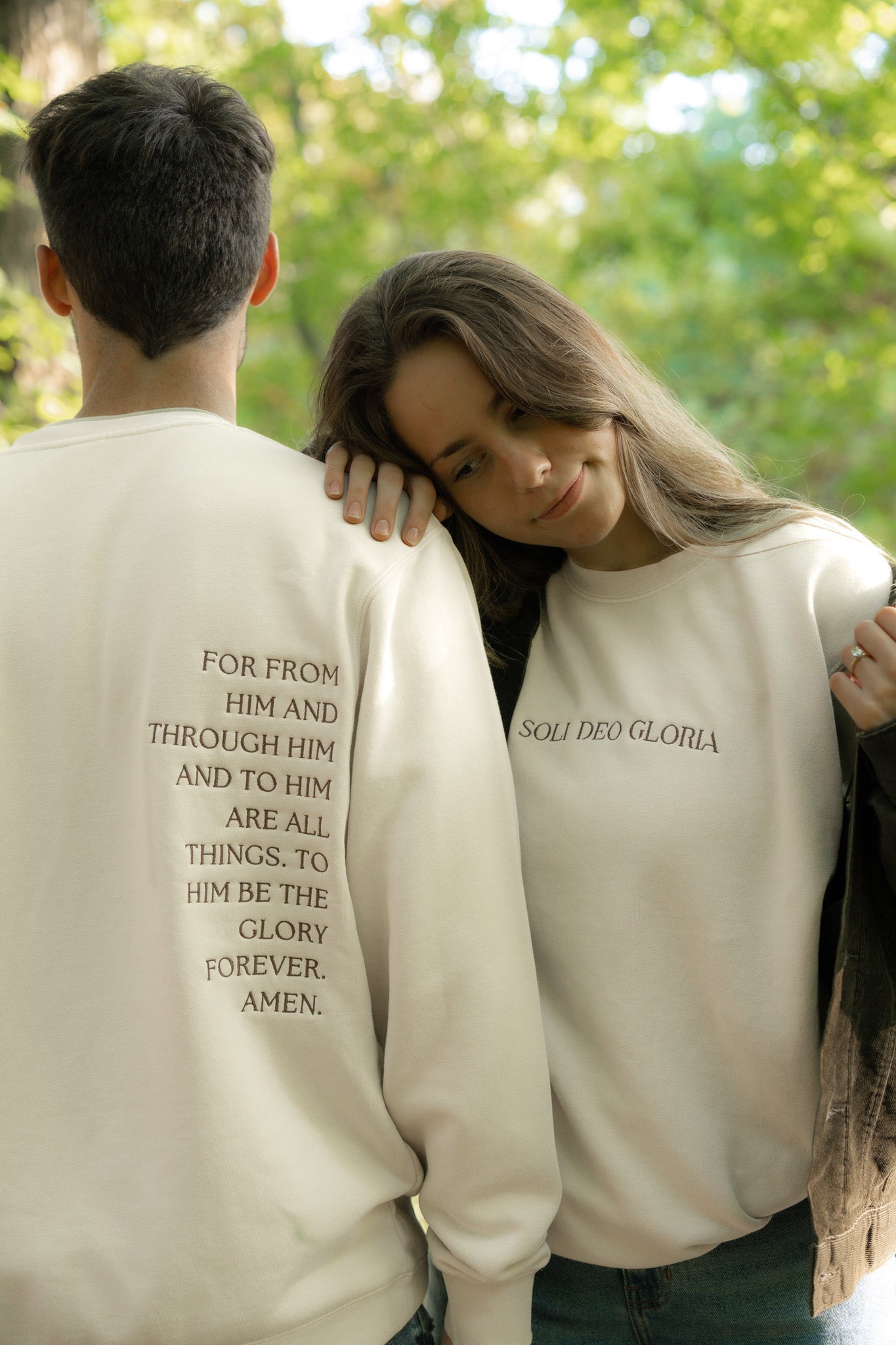 soli deo gloria crewneck