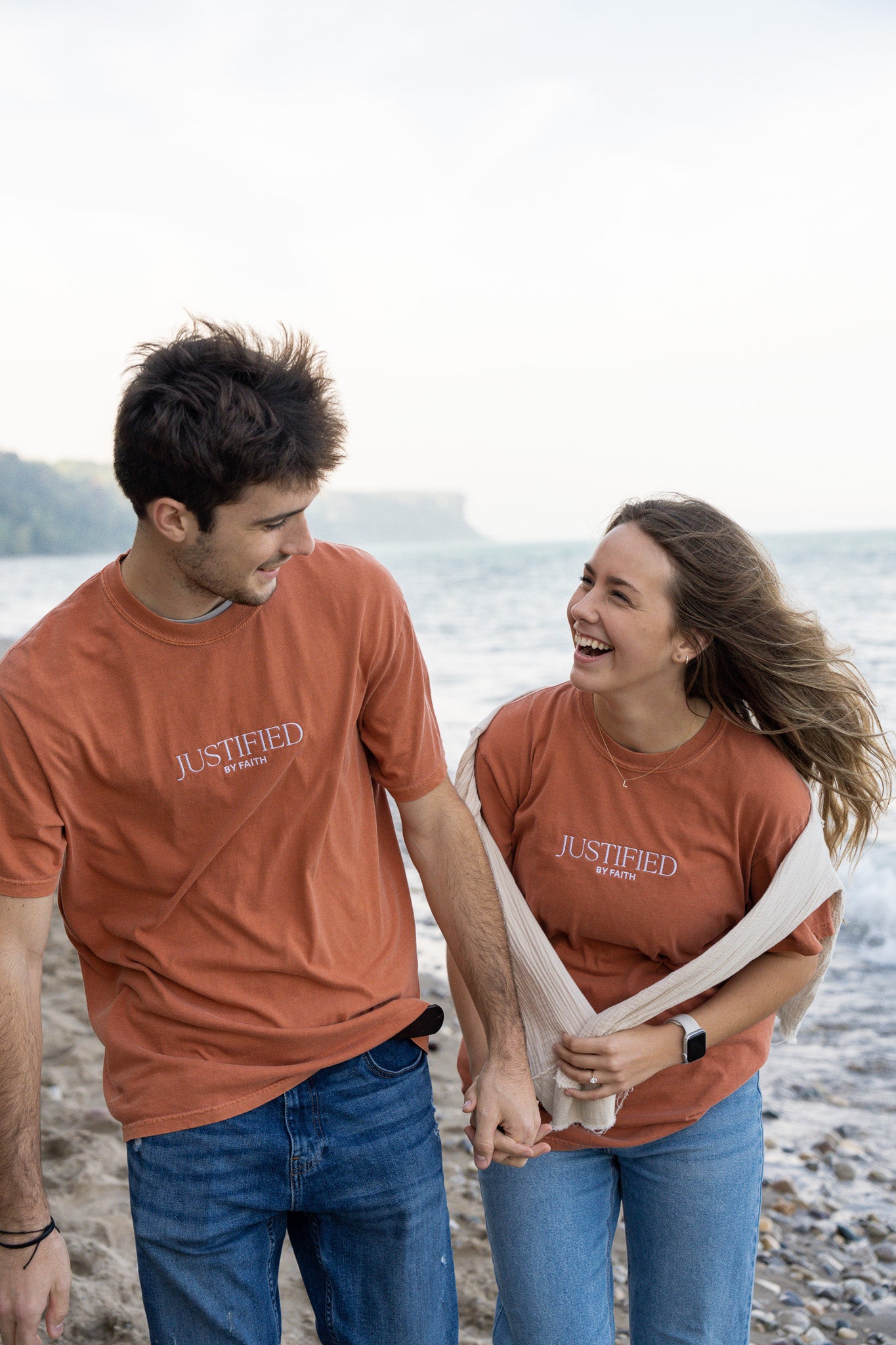 justified by faith tee