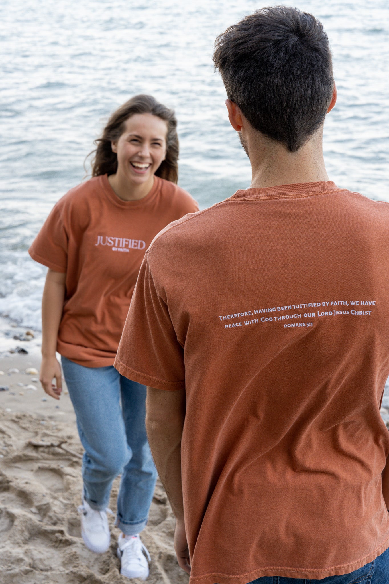 justified by faith tee
