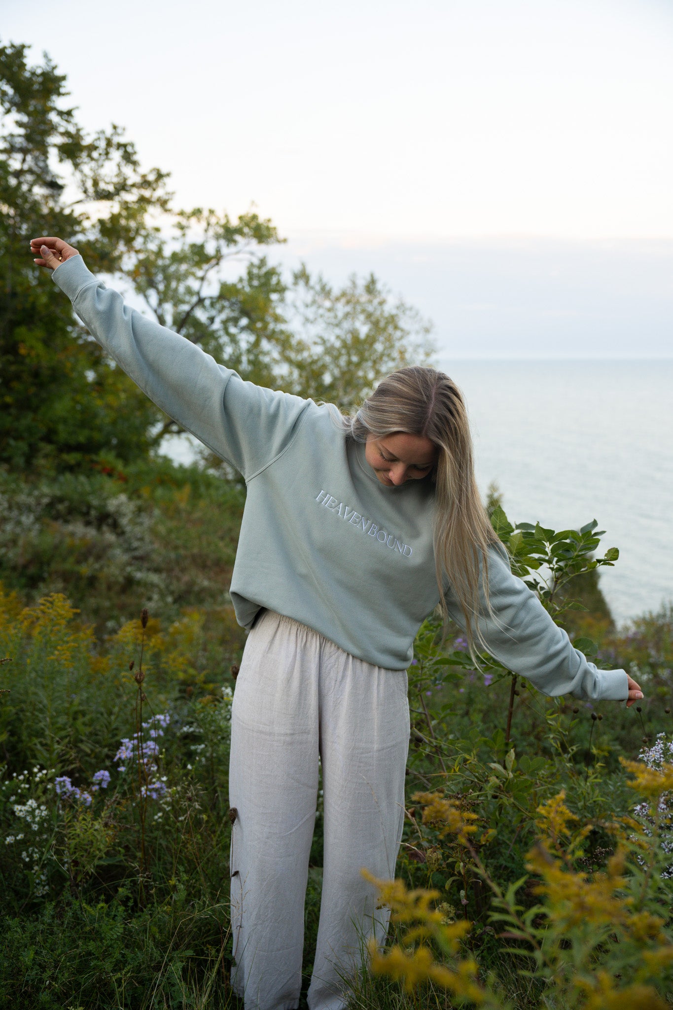 heaven bound crewneck