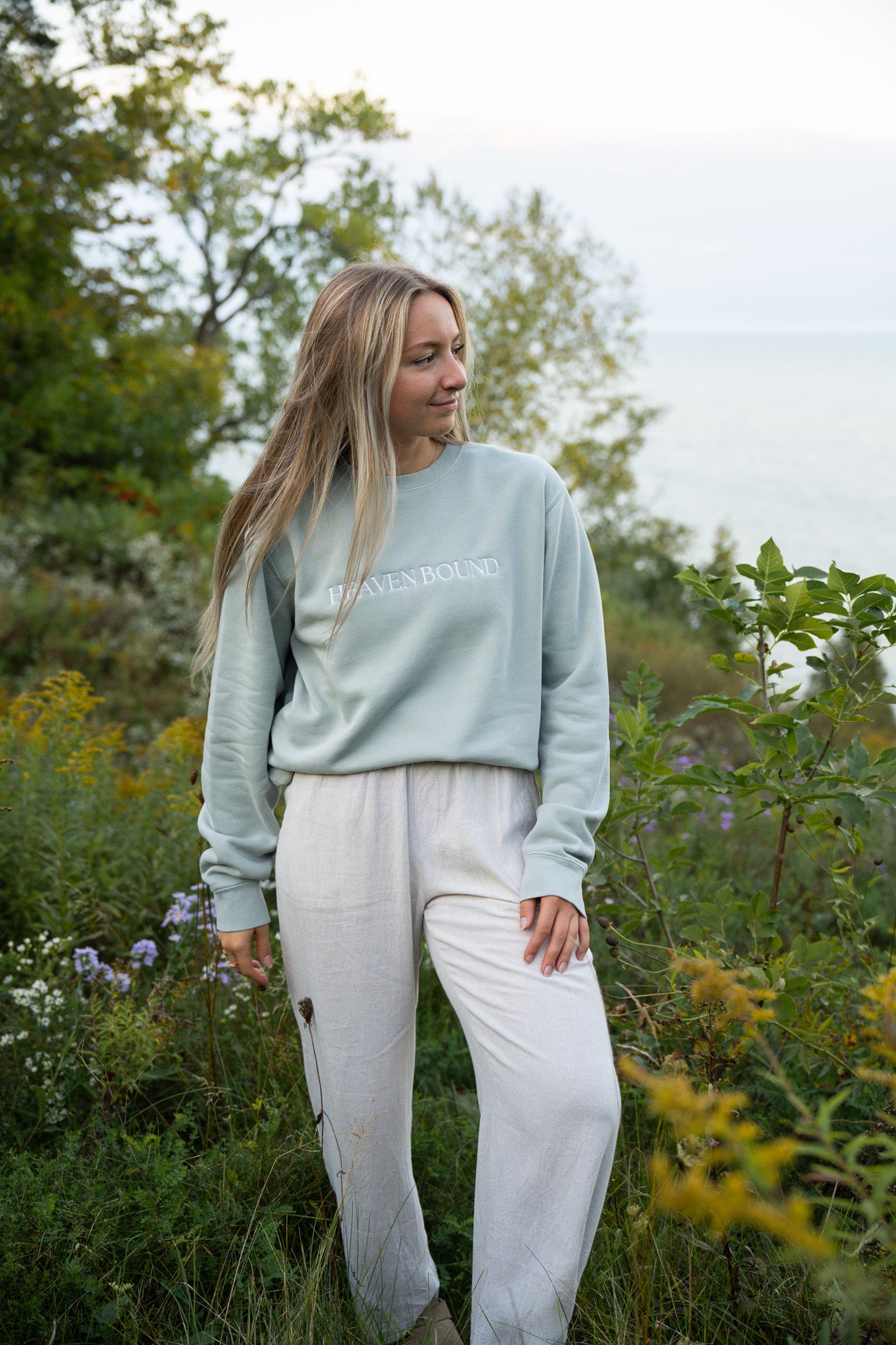 heaven bound crewneck